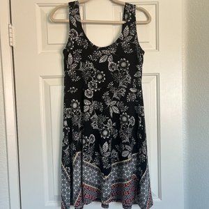 Angie Handkerchief Print  A-line Dress